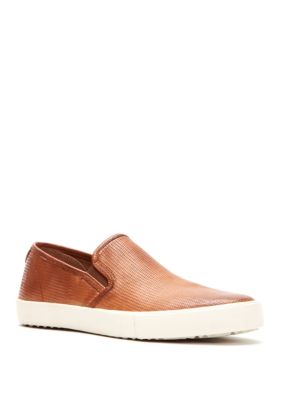 frye men's brett perf slip on sneaker