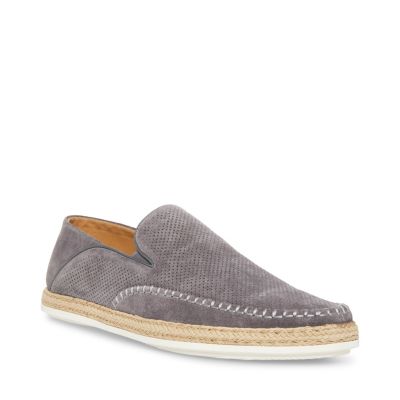 Steve Madden Men's Caydenn Loafers, Grey, 10.5M