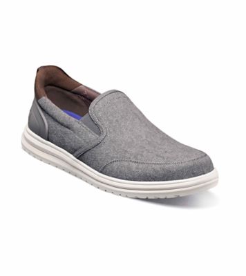 Nunn Bush Men's Brew City Canvas EZ Hands Free Moc Toe Slip On