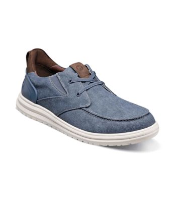Nunn Bush Men's Brew City Canvas EZ Hands Free Moc Toe Oxford