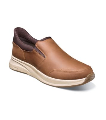 Nunn Bush Men's Kore Taz EZ Hands Free Moc Toe Slip On, Tan, 13W