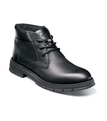 Nunn Bush Men's Briggs Plain Toe Chukka, Black, 13W