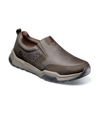 Nunn Bush Men's Kore Cliffside Moc Toe Slip On, Brown, 11.5W