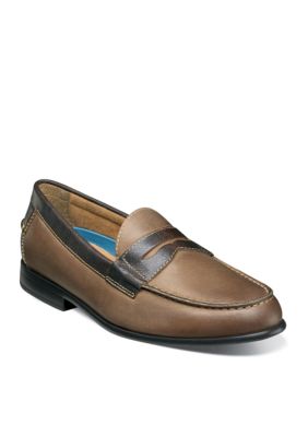 Nunn Bush Men's Drexel Moc Toe Dress Penny Loafers