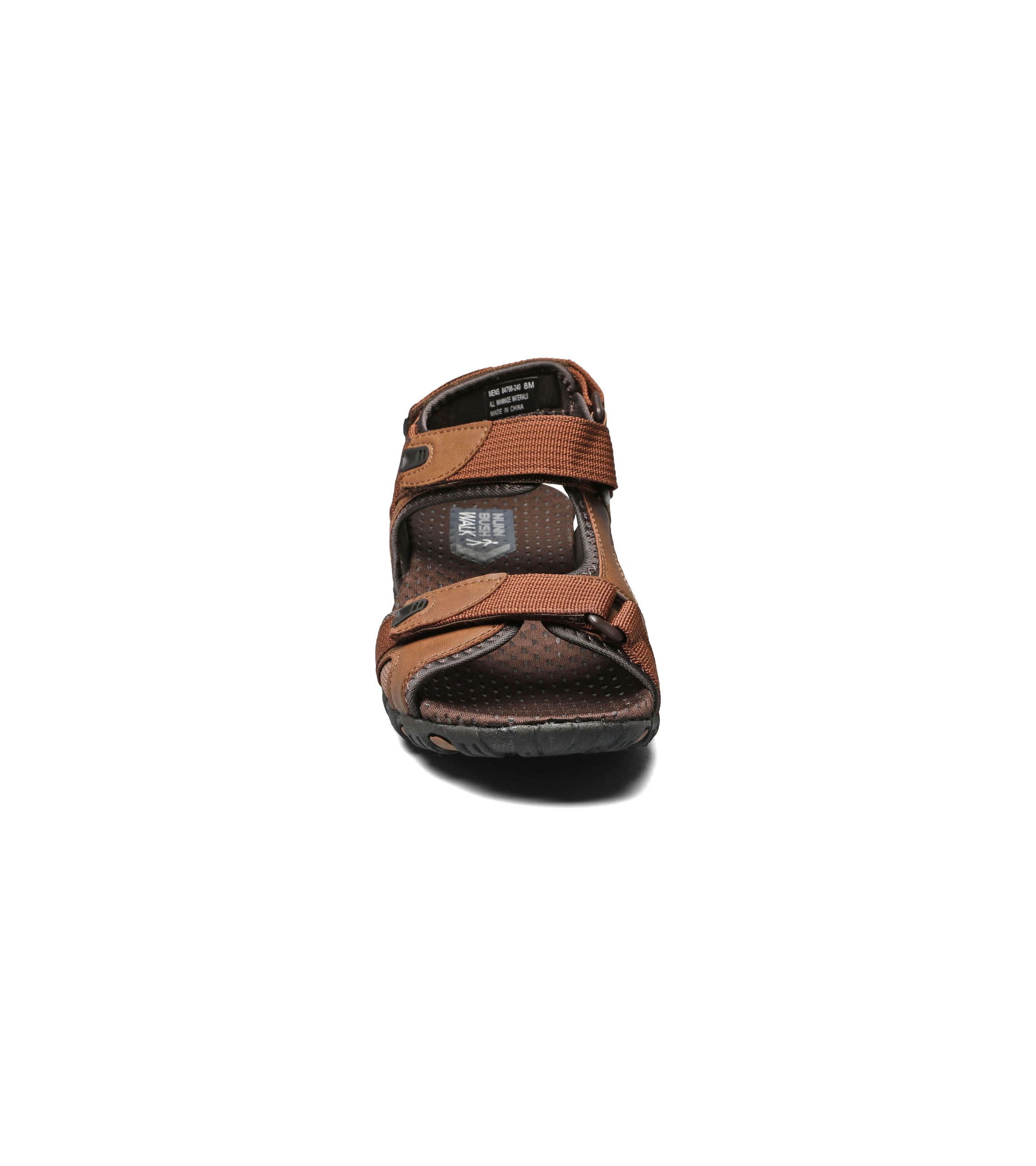 Nunn Bush Laguna 3-strap River Sandal in Brown for Men