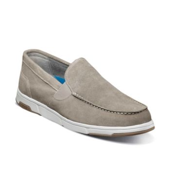 Nunn Bush Men's Luca Suede Moc Toe Venetian Slip On