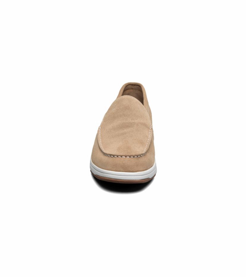 Luca Suede Moc Toe Venetian Slip On