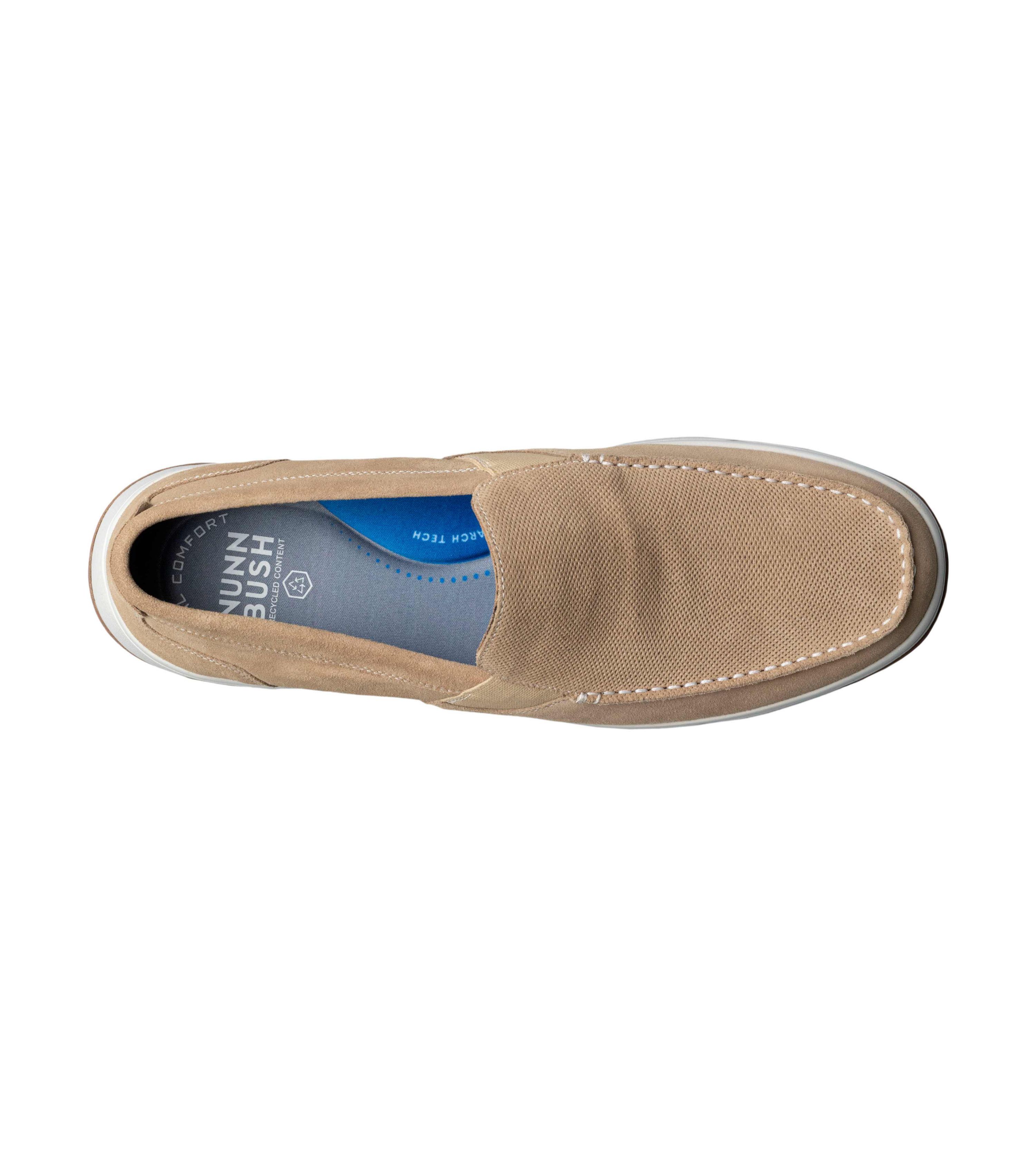 Luca Suede Moc Toe Venetian Slip On