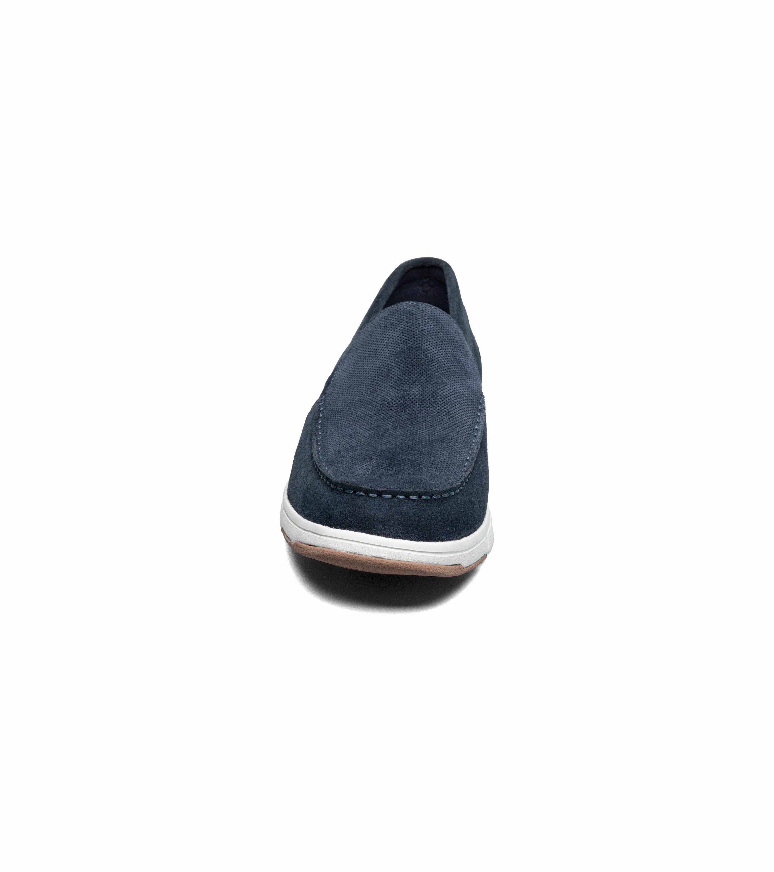 Luca Suede Moc Toe Venetian Slip On