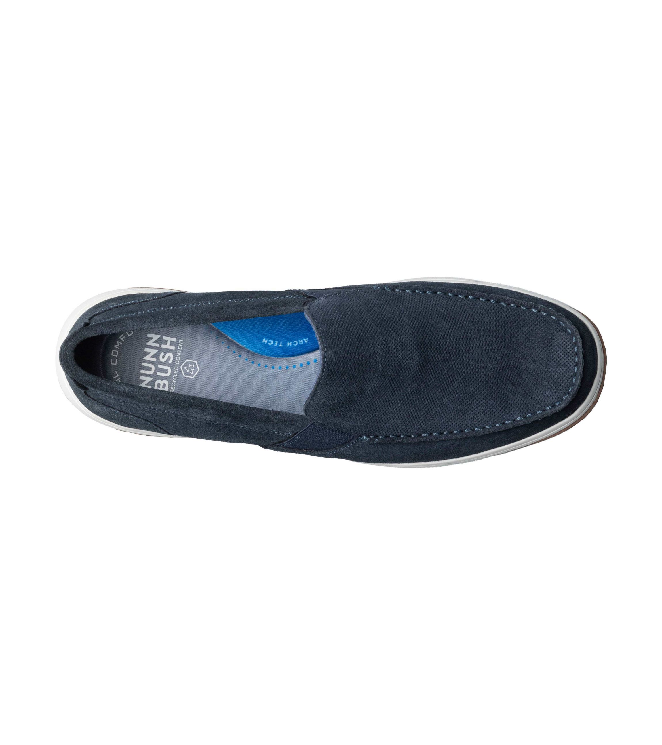 Luca Suede Moc Toe Venetian Slip On