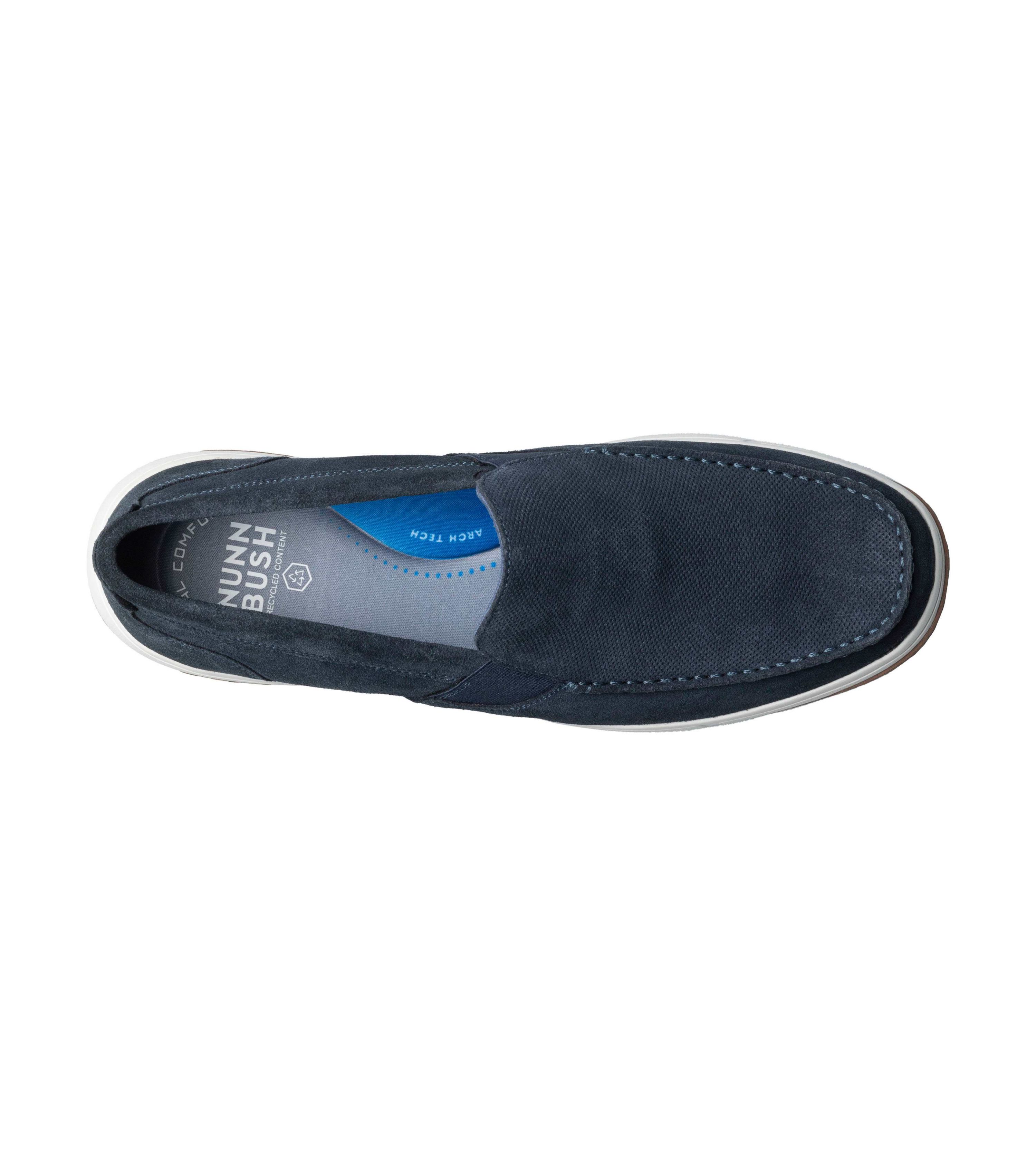 Luca Suede Moc Toe Venetian Slip On