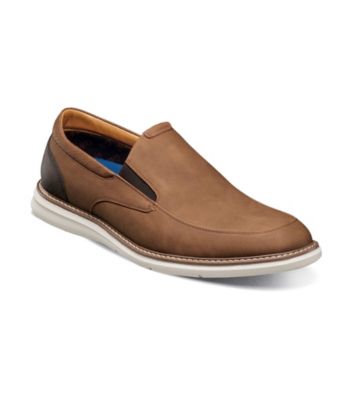 Nunn Bush Men's Chase Casual Moc Toe Slip On, 9W