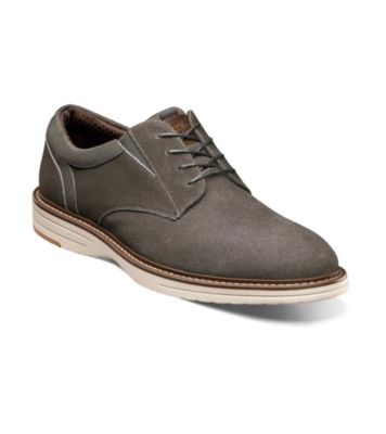 Nunn Bush Men's Griff Suede Plain Toe Oxford