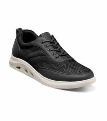 Nunn Bush Men's Ponte Knit Moc Toe U-Bal Sneaker