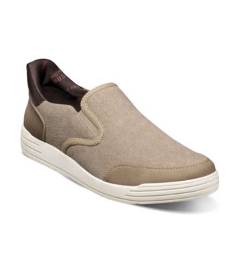 Nunn Bush Men's Kore City Walk EZ Canvas Moc Toe Slip On
