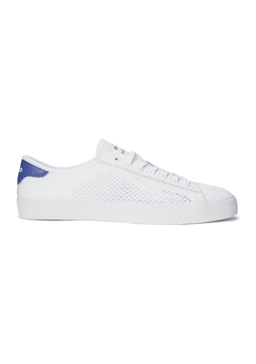 Nelson Leather-Trim Mesh Sneakers