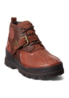 Polo Ralph Lauren Oslo Low Waterproof Leather Suede Boots | belk