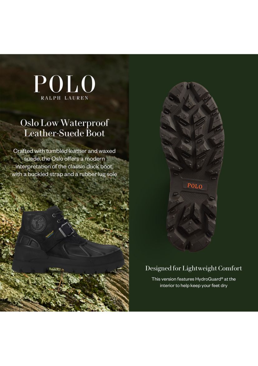 Oslo Low Waterproof Leather Suede Boots
