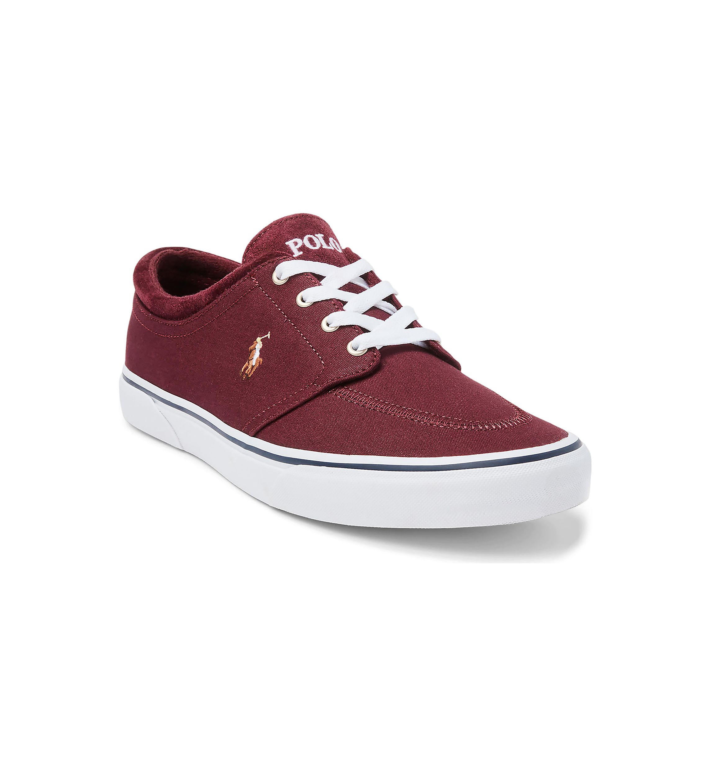 Faxon X Suede Trim Canvas Sneakers