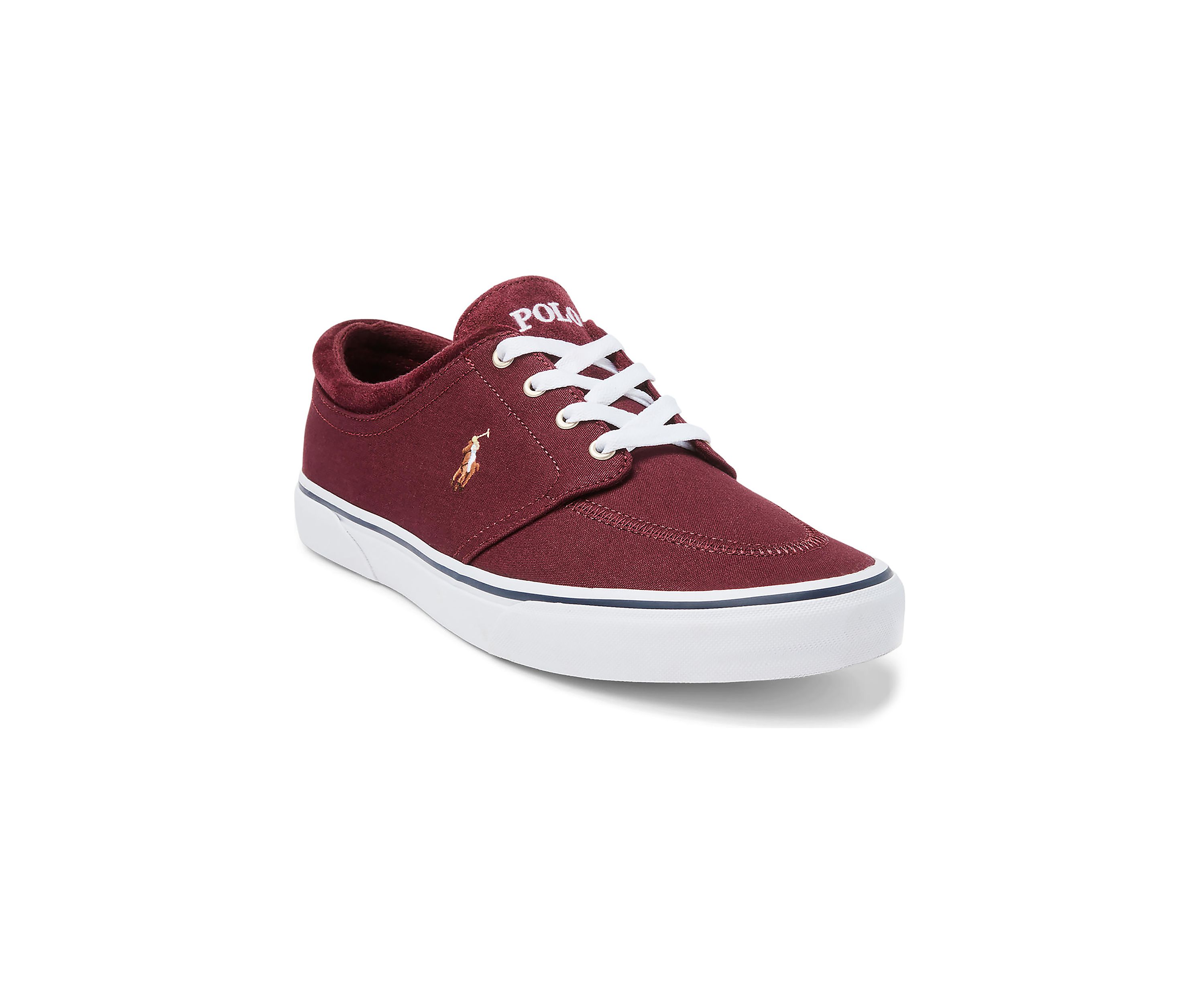 Faxon X Suede Trim Canvas Sneakers