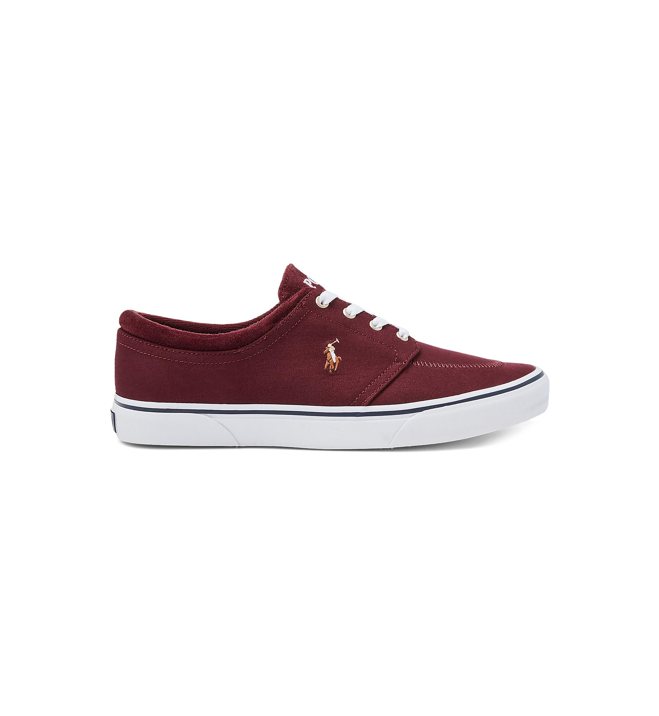 Faxon X Suede Trim Canvas Sneakers