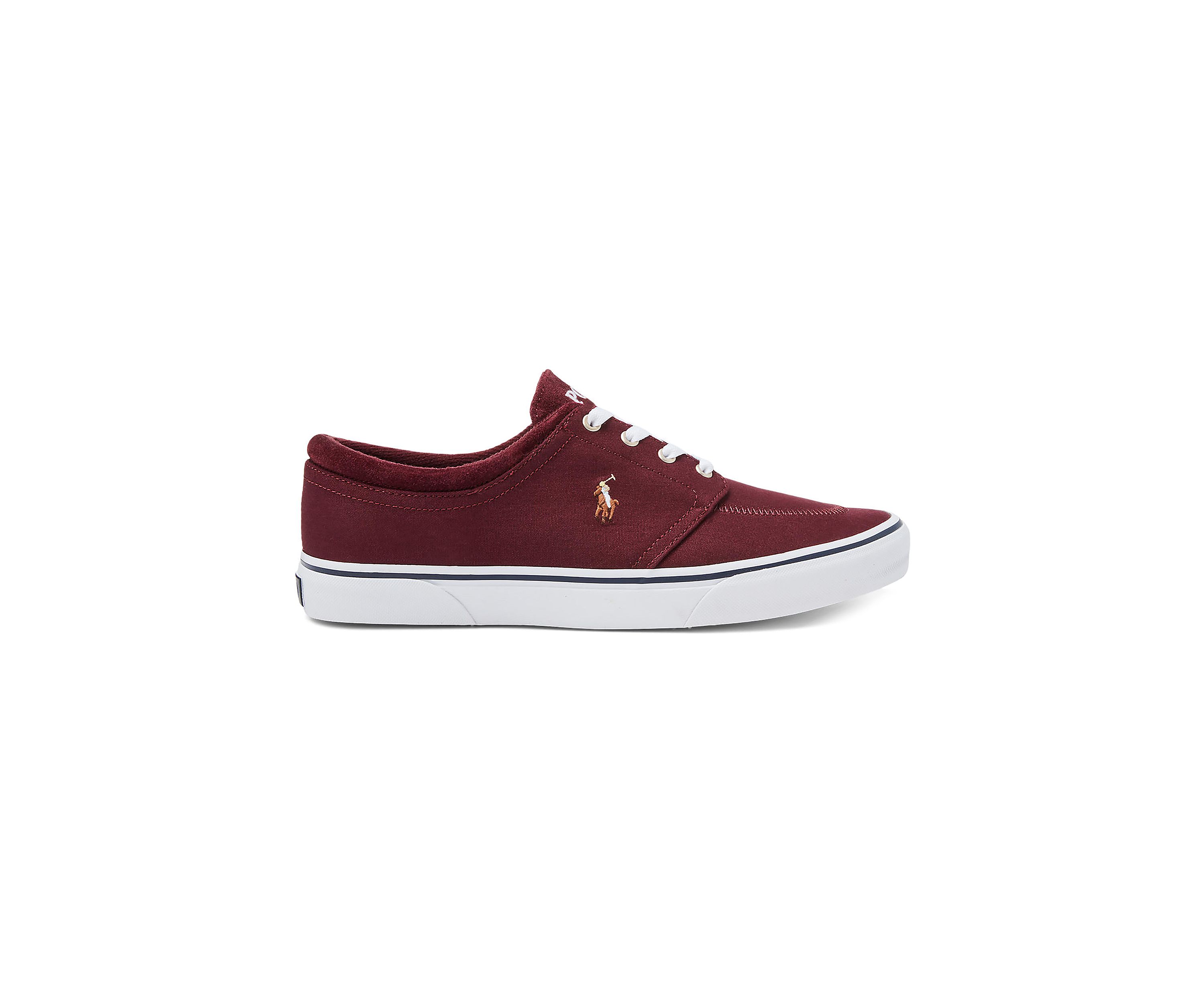 Faxon X Suede Trim Canvas Sneakers