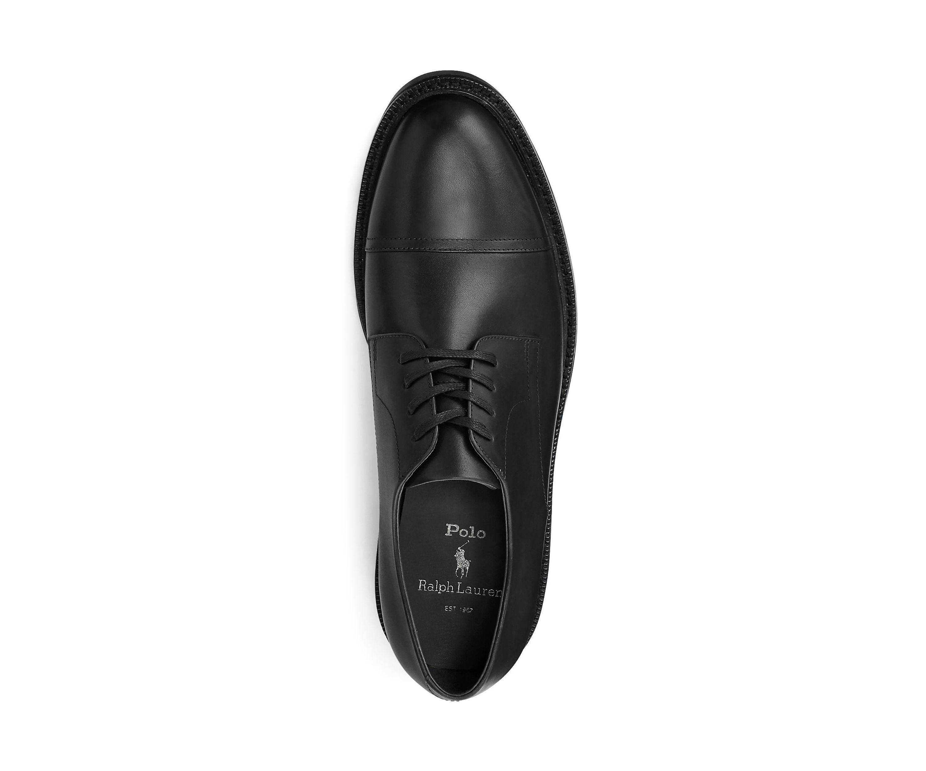 Asher Leather Cap Toe Shoes