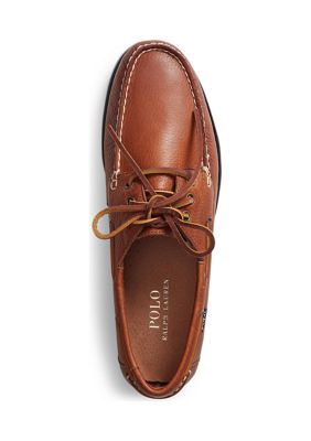 Polo Ralph Lauren Bienne Leather Boat Shoes | belk