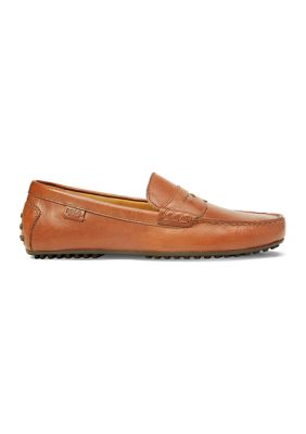 Polo ralph lauren discount reynold leather driver loafers