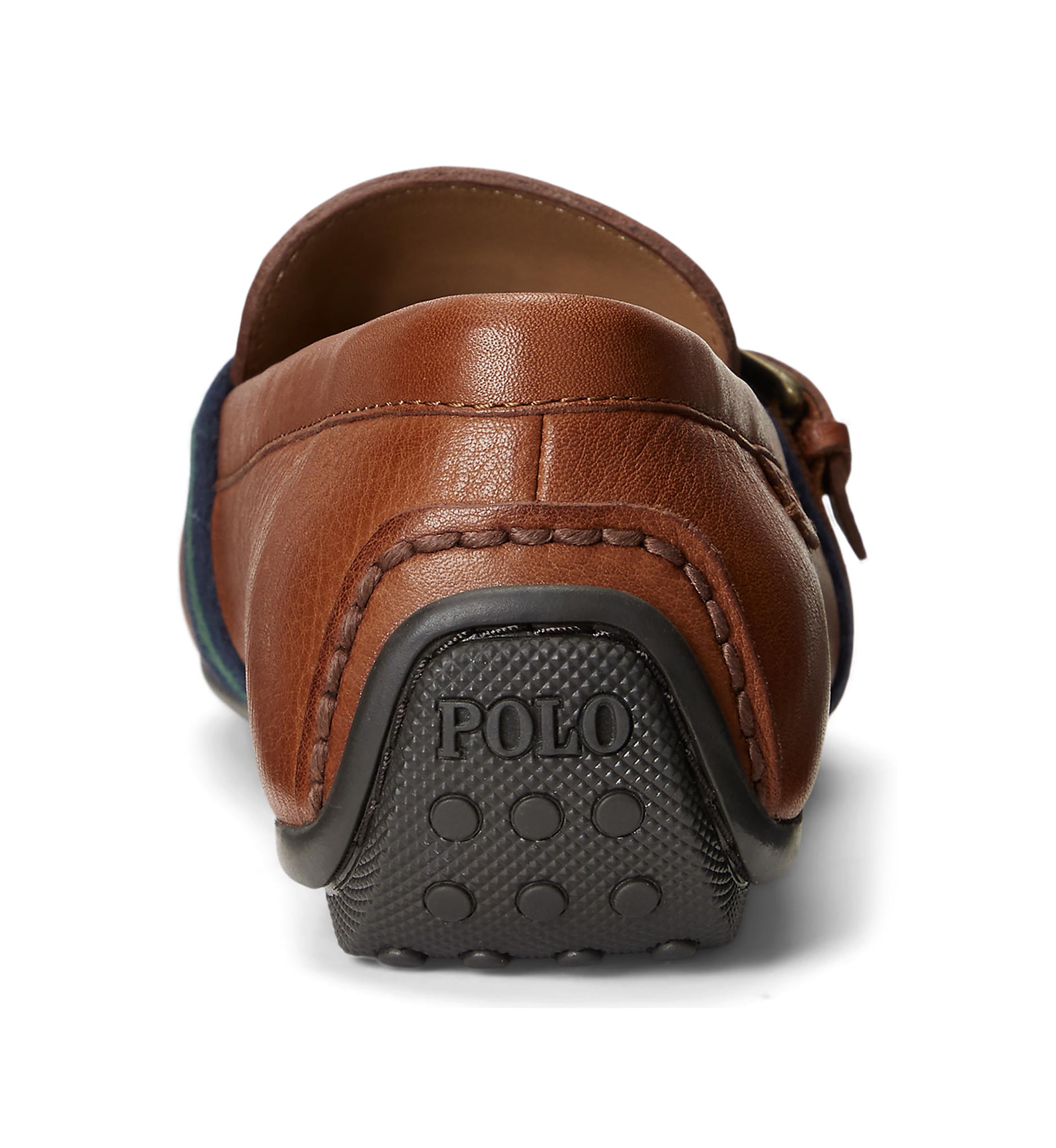 Riali Tumbled Leather Driver Loafers