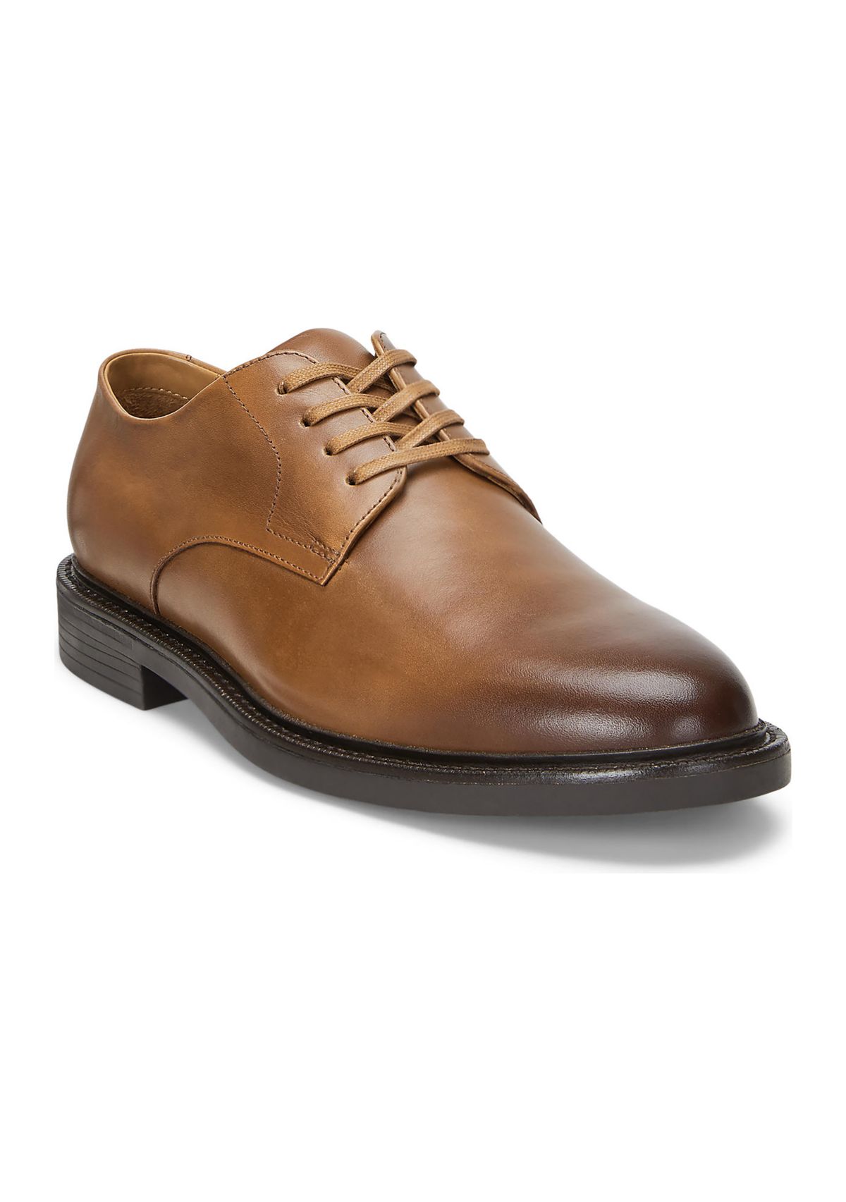 Asher Burnished Leather Derby Shoes