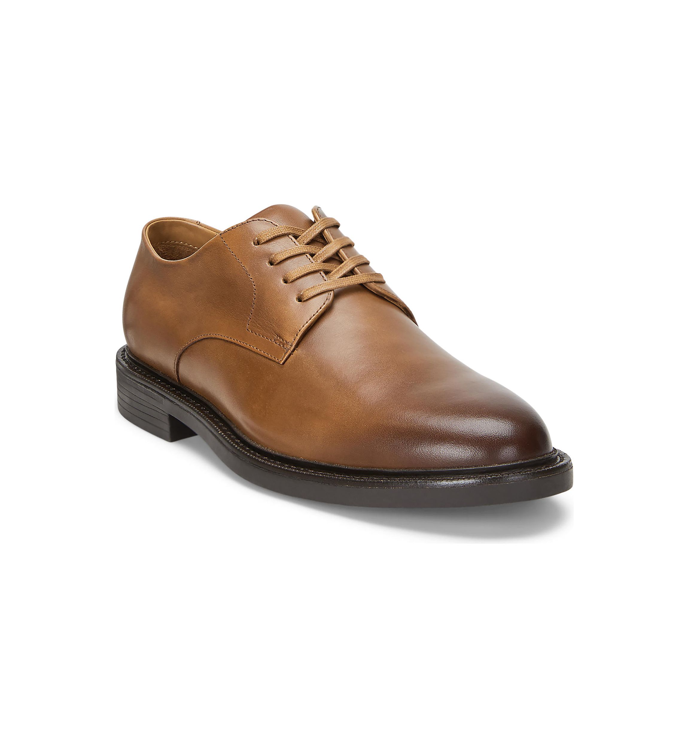 Polo Ralph Lauren Asher Burnished Leather Derby Shoes | Belk display picture 2