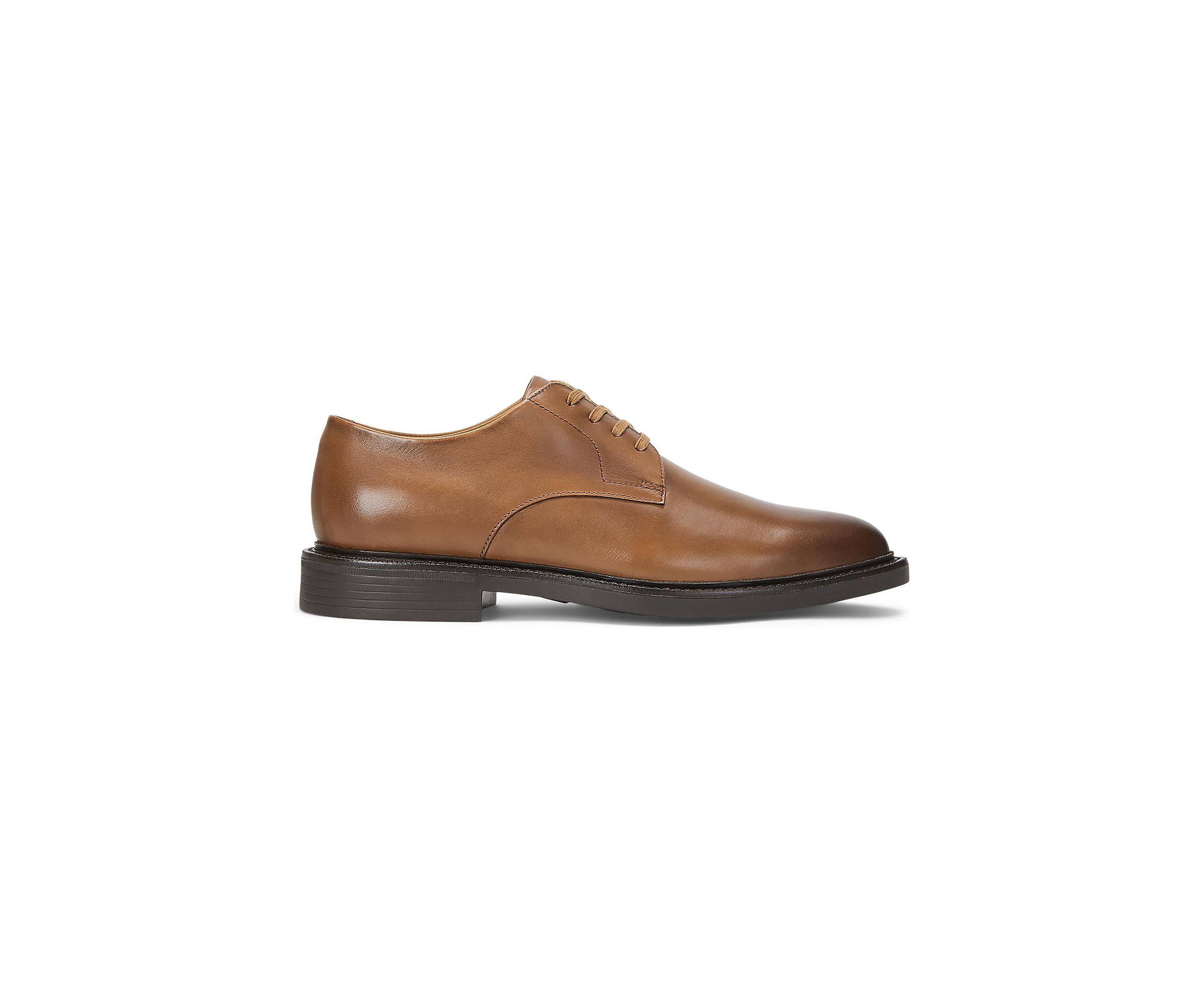 Asher Burnished Leather Derby Shoes