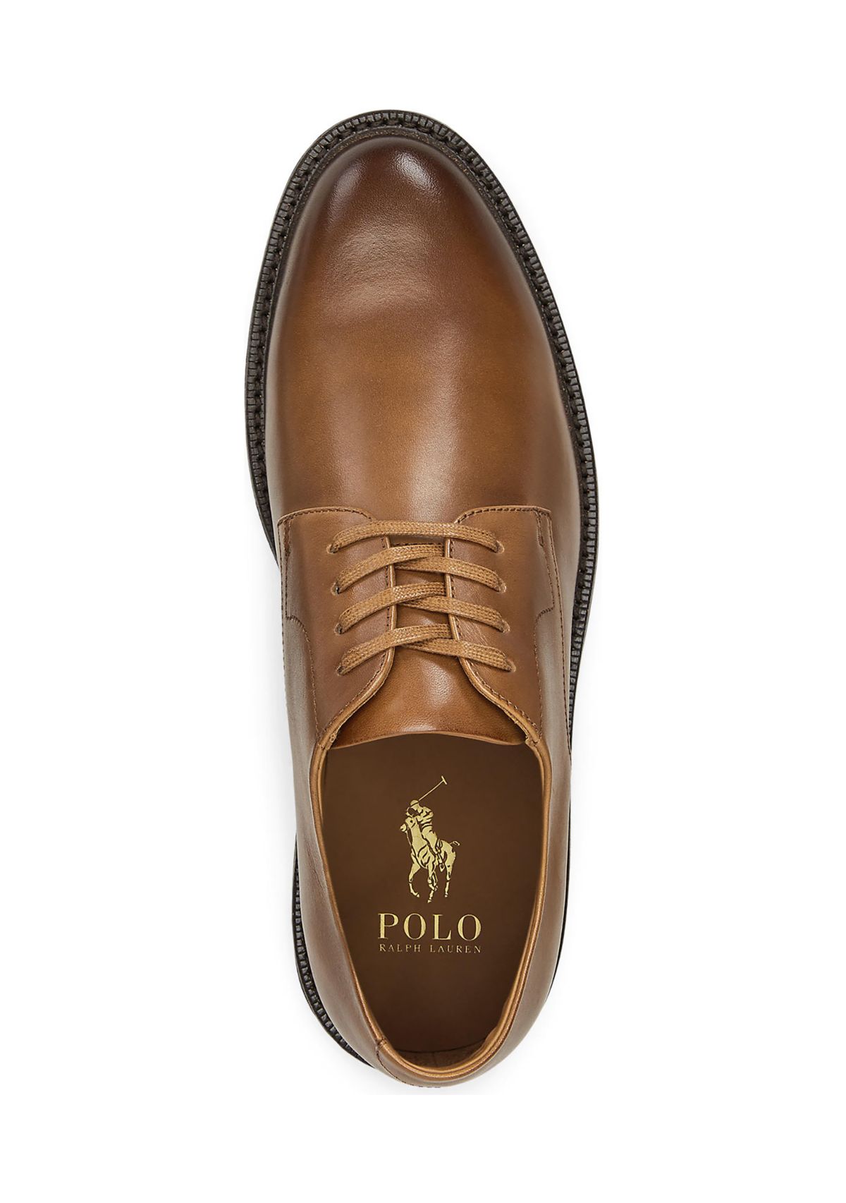 Asher Burnished Leather Derby Shoes