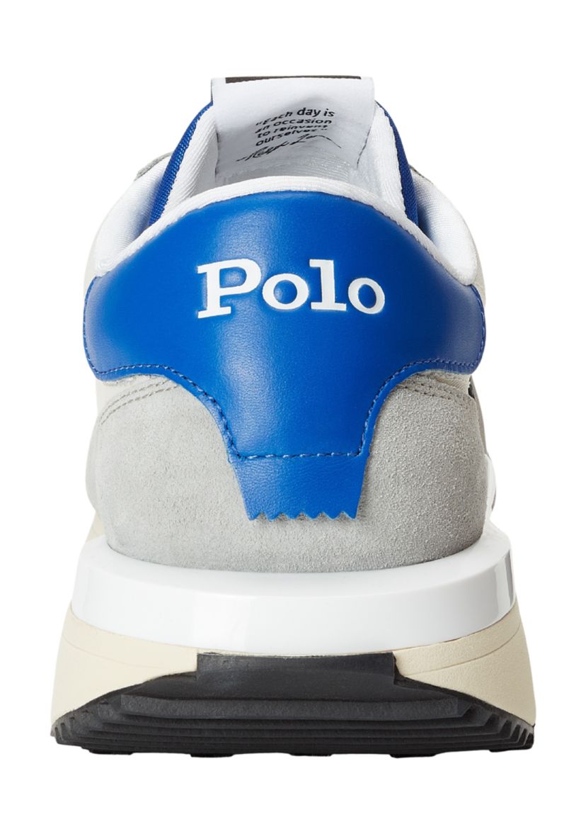 Train 89 Suede-Paneled Sneakers