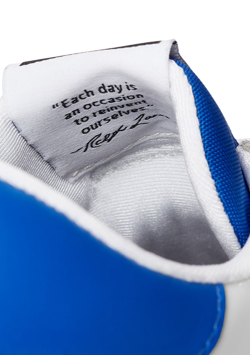 Train 89 Suede-Paneled Sneakers
