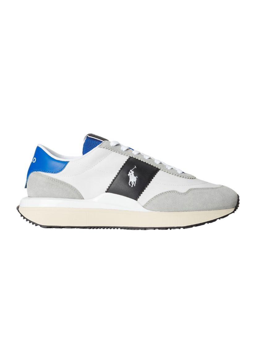 Train 89 Suede-Paneled Sneakers