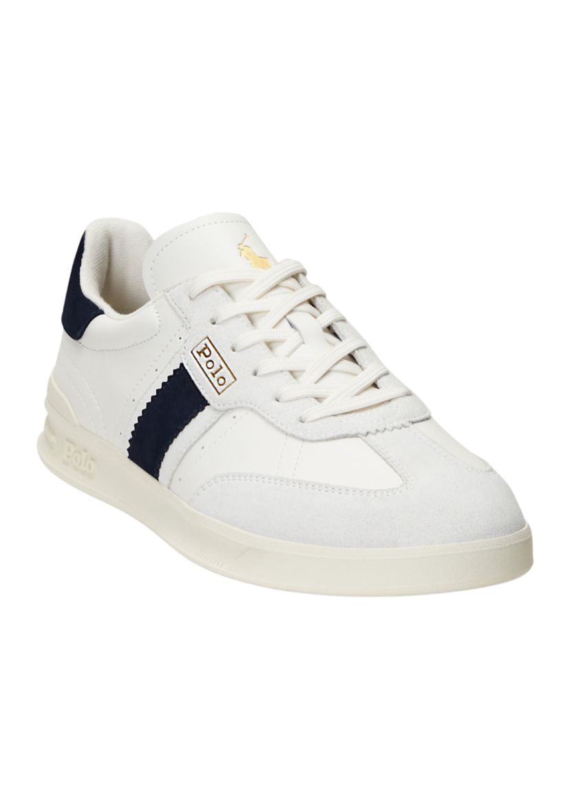 Heritage Aera Leather-Suede Sneaker