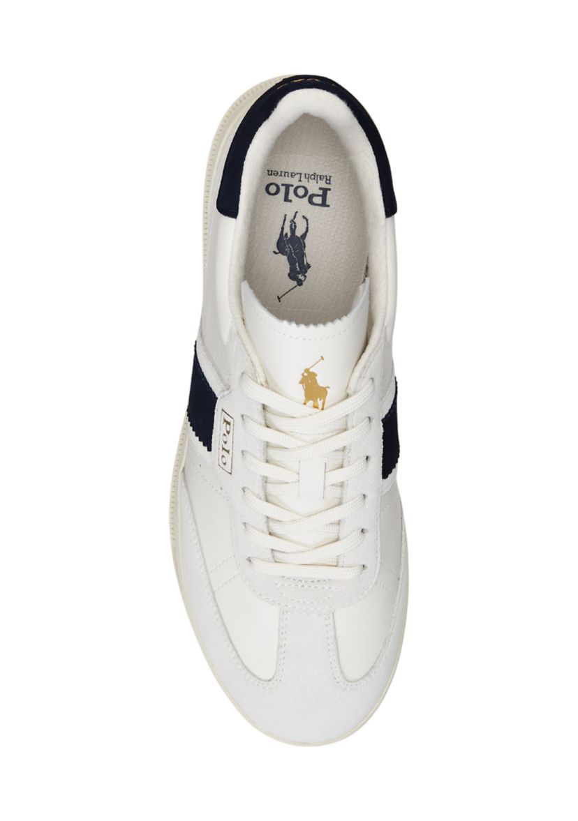 Heritage Aera Leather-Suede Sneaker