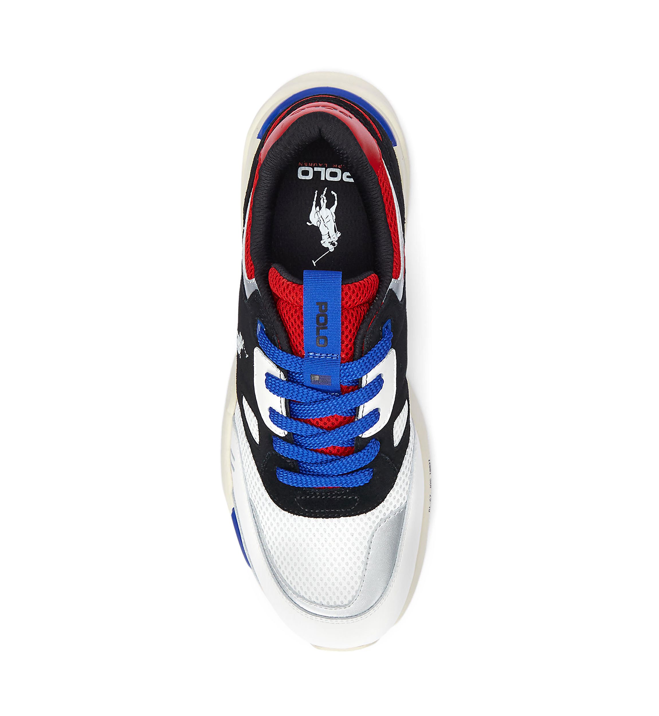 Jogger Leather and Mesh Sneakers