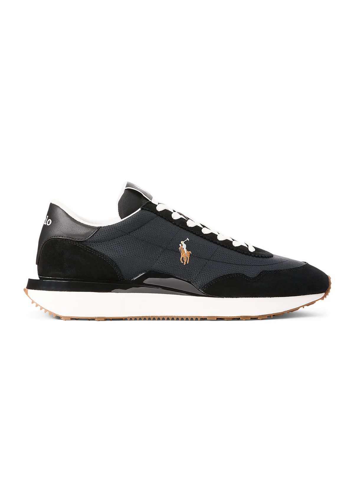 Train 89 Suede-Paneled Sneakers
