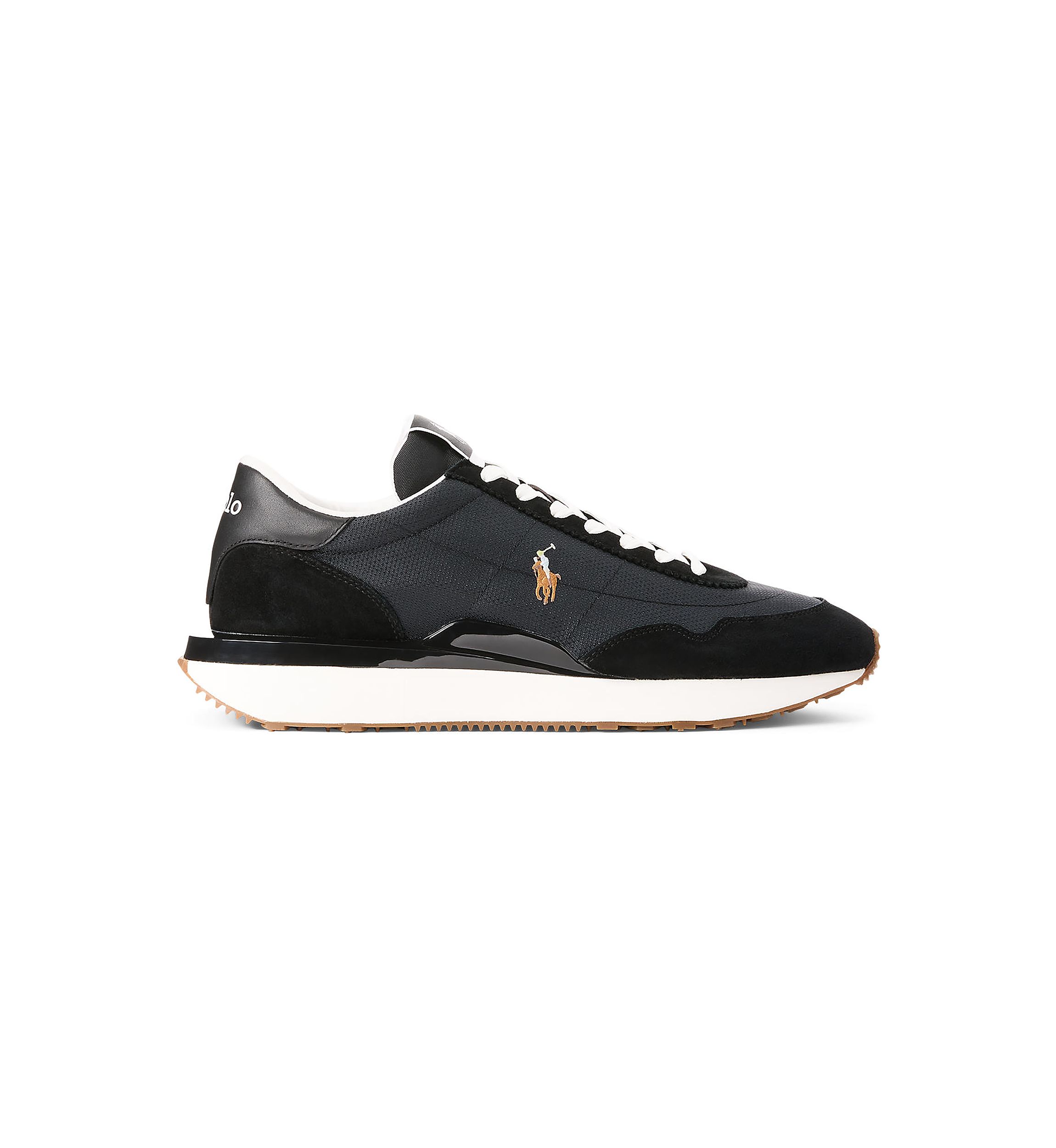 Train 89 Suede-Paneled Sneakers