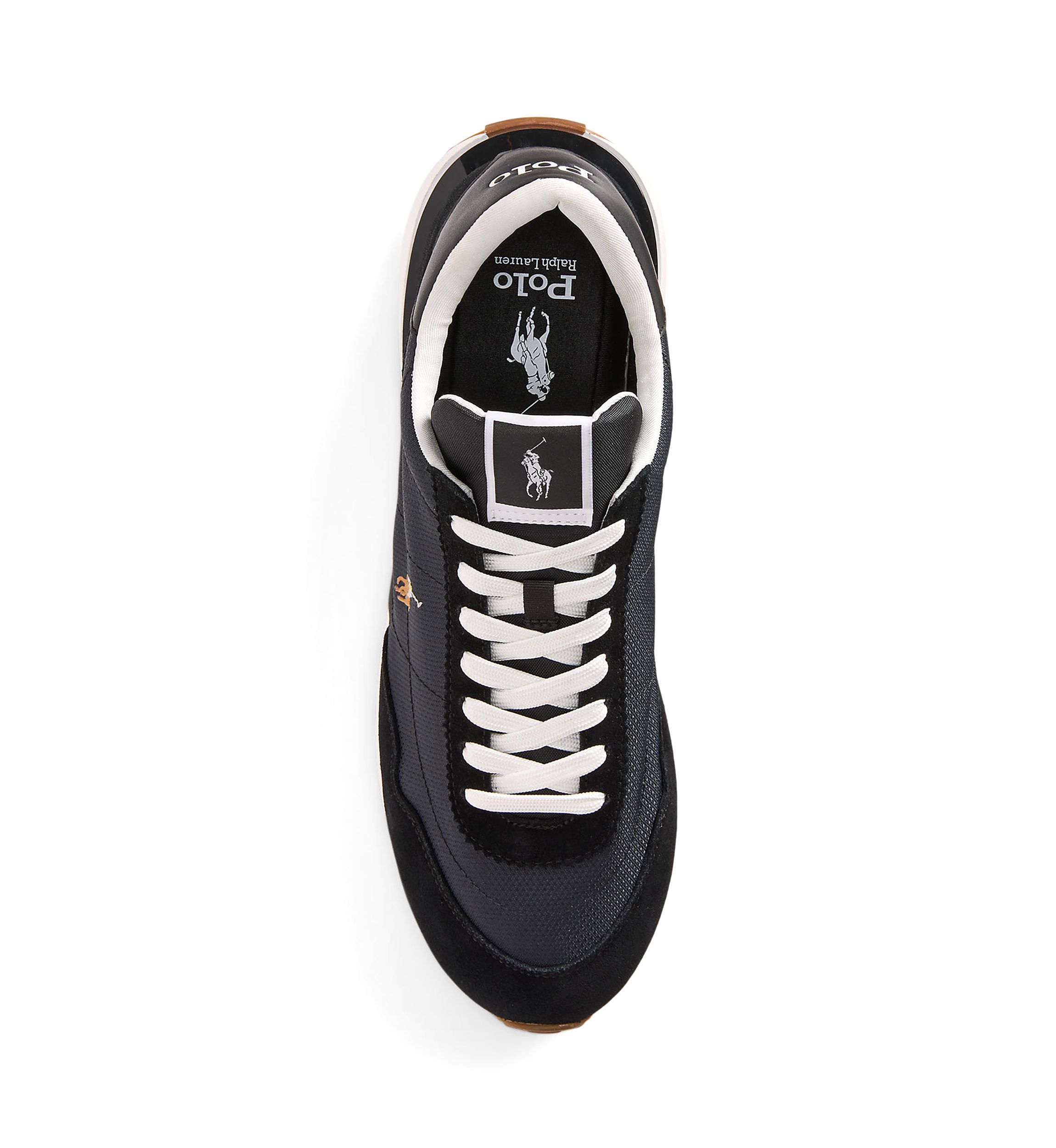 Train 89 Suede-Paneled Sneakers