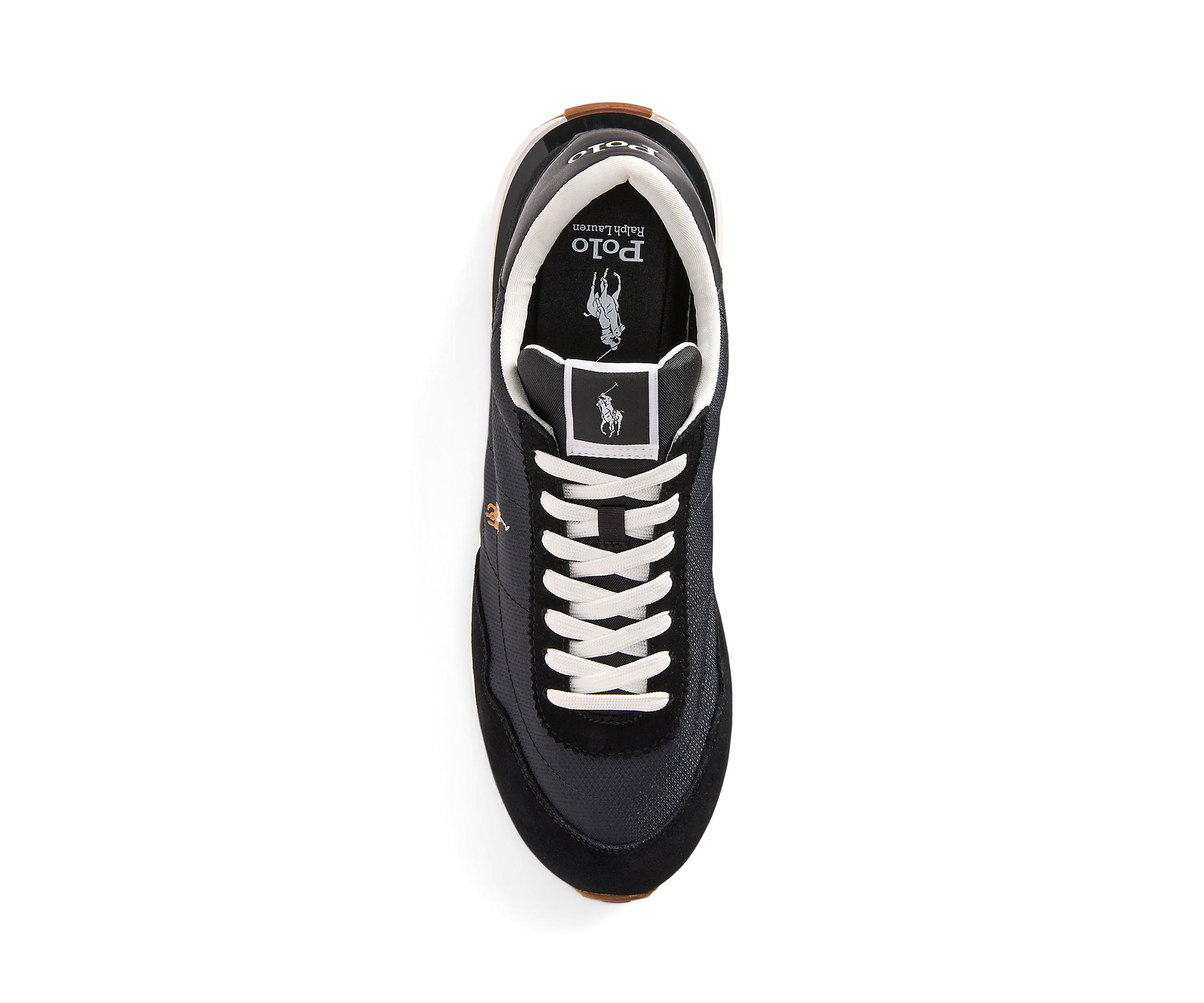 Train 89 Suede-Paneled Sneakers