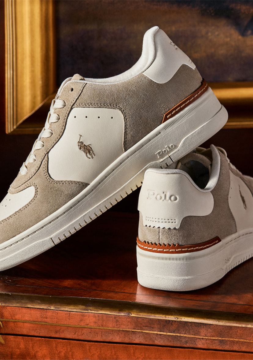 Masters Court Leather Suede Sneakers