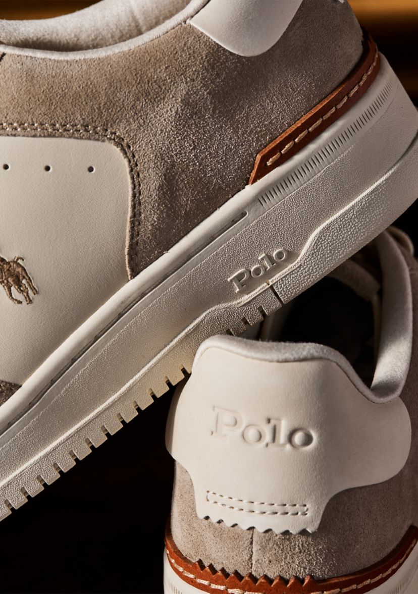 Masters Court Leather Suede Sneakers