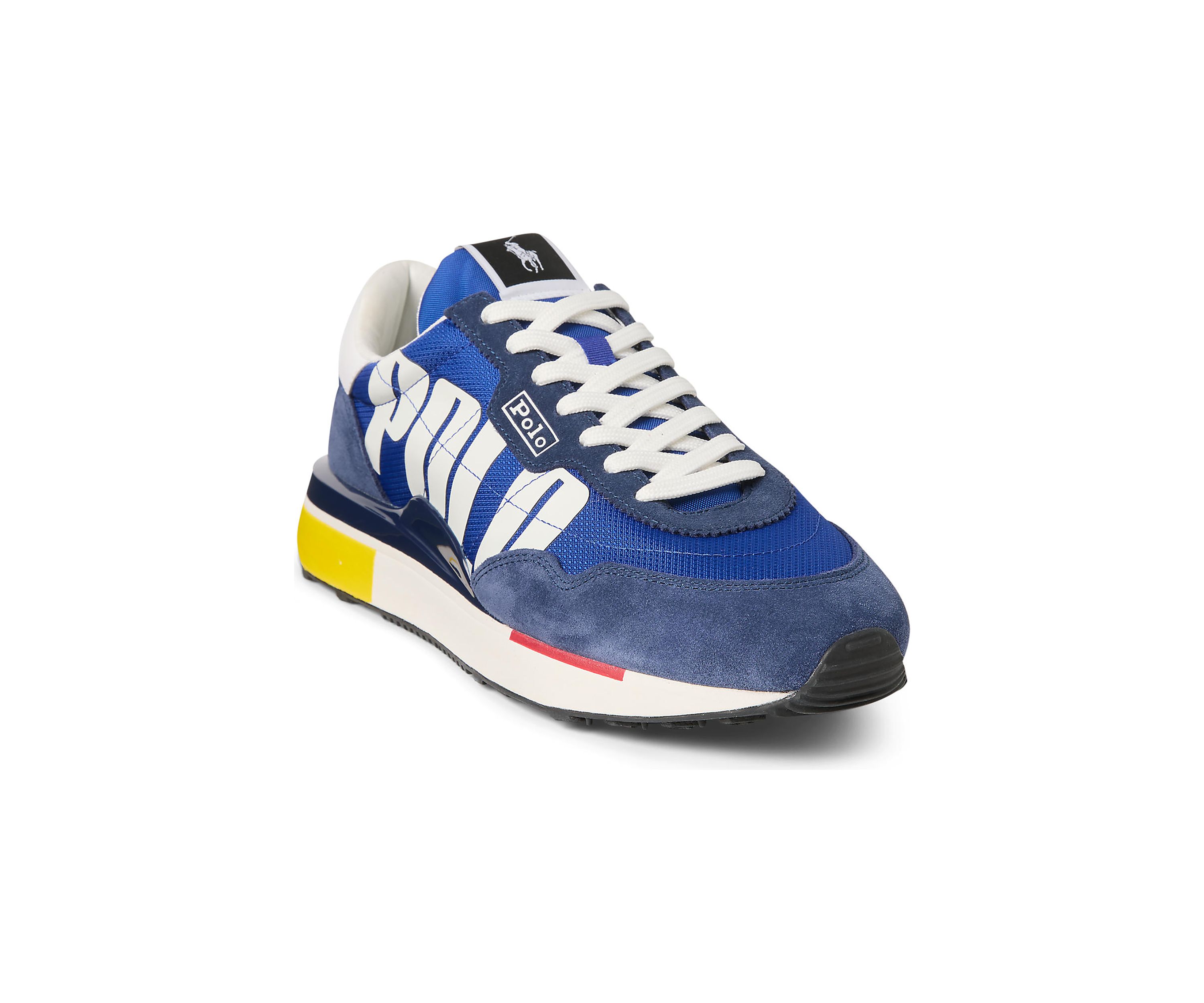 Train 89 Logo Suede and Oxford Sneakers