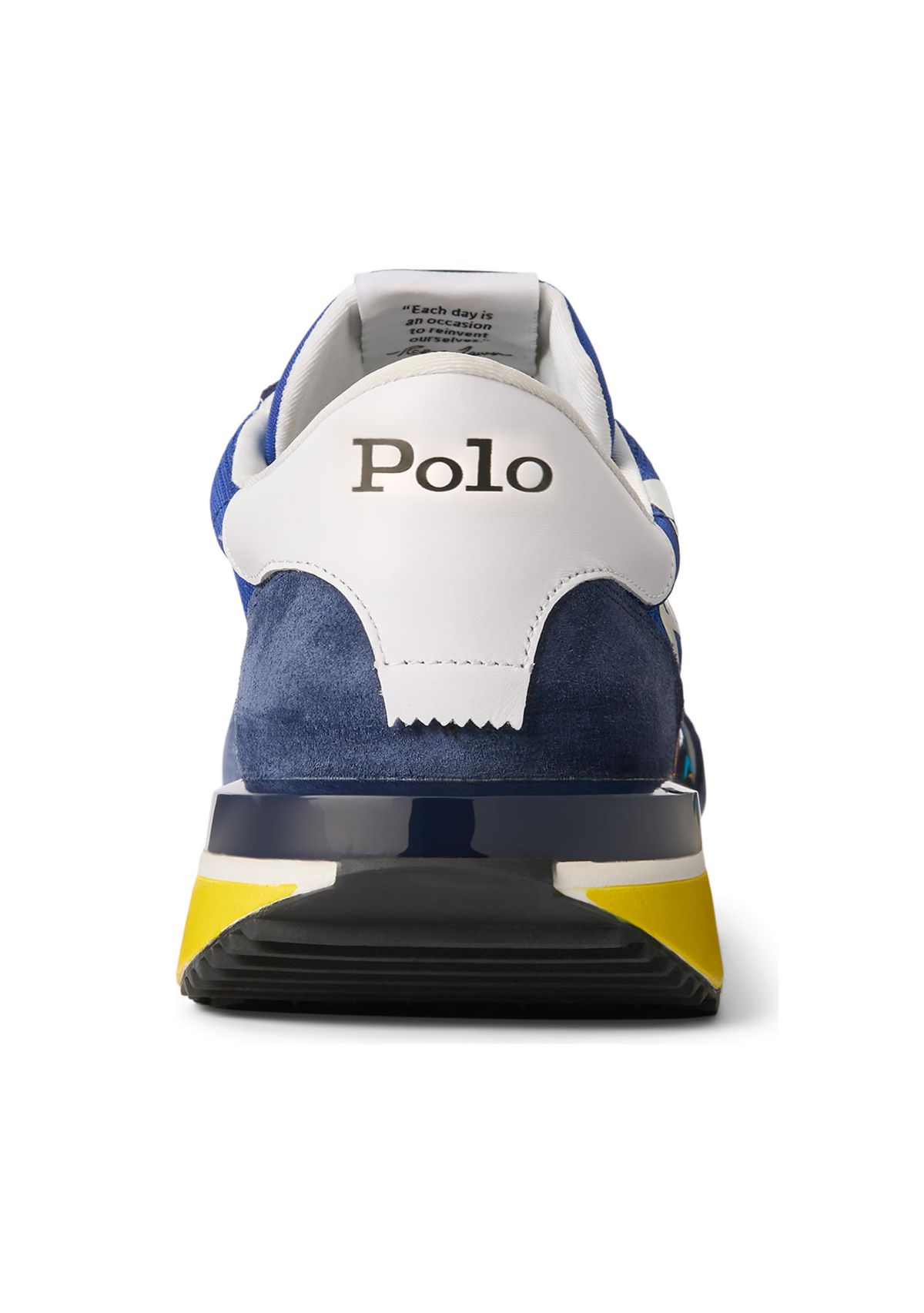 Train 89 Logo Suede and Oxford Sneakers