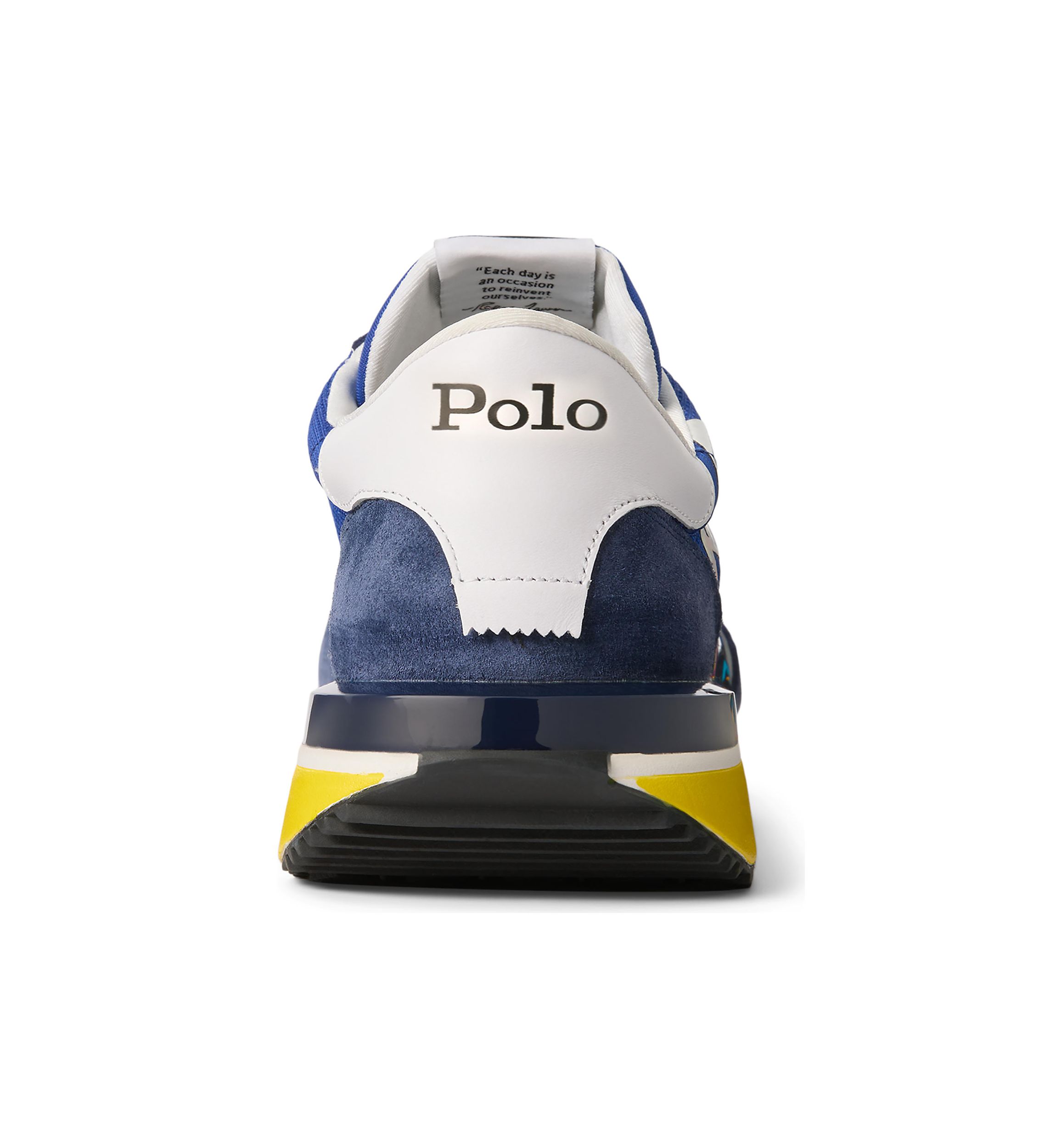 Train 89 Logo Suede and Oxford Sneakers