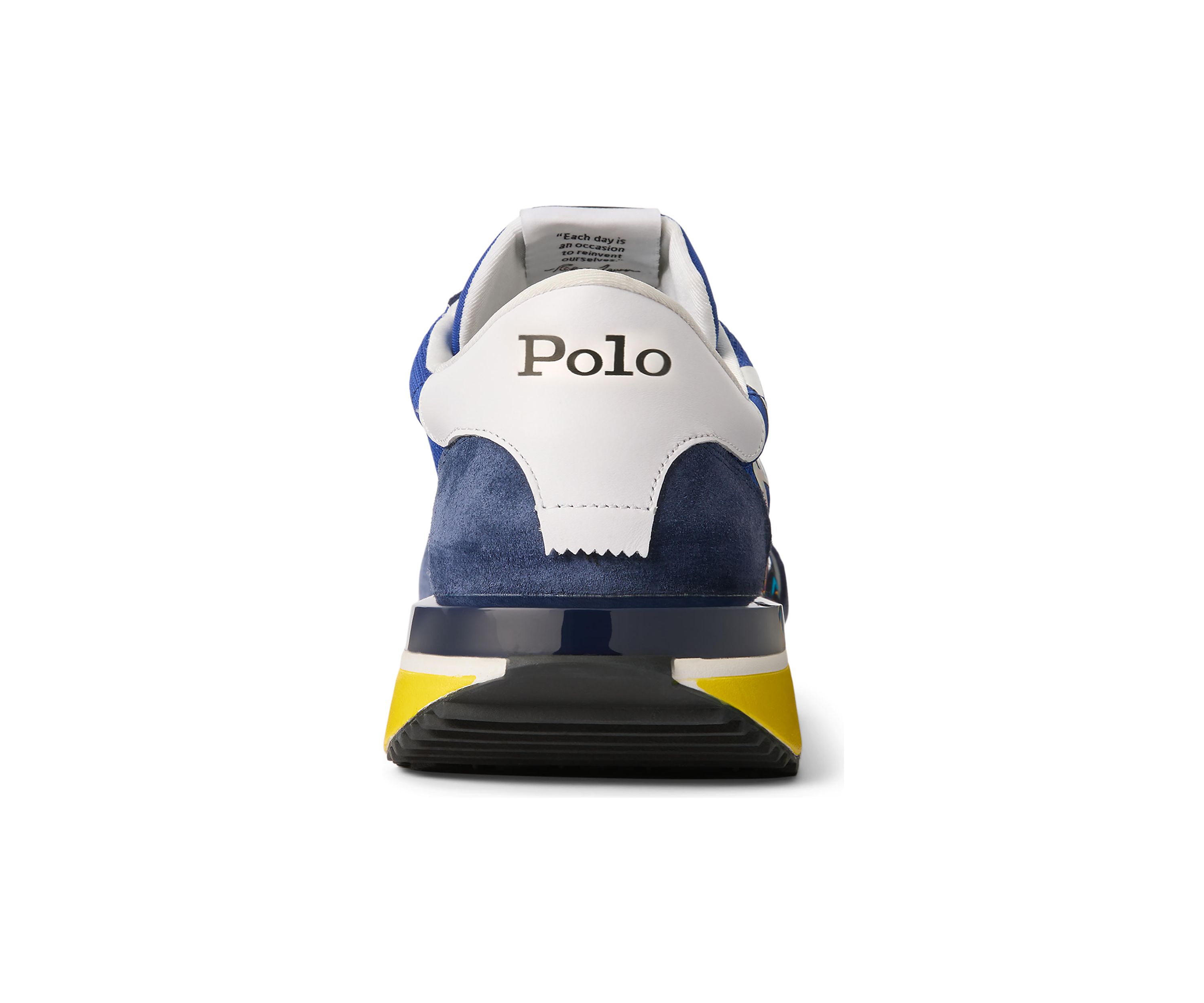 Train 89 Logo Suede and Oxford Sneakers